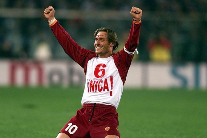 Francesco Totti, 20 anni nella Roma