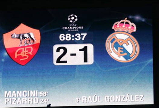 Roma-Real 2-1