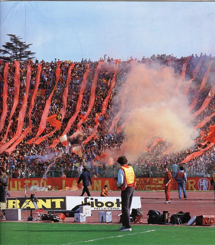 ROMA-JUVE 1986-TIFO 001