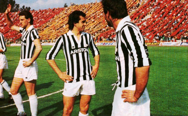 Roma-Juve 3-0 1986 – Brio e Platini – Foto Briguglio_Livello 1