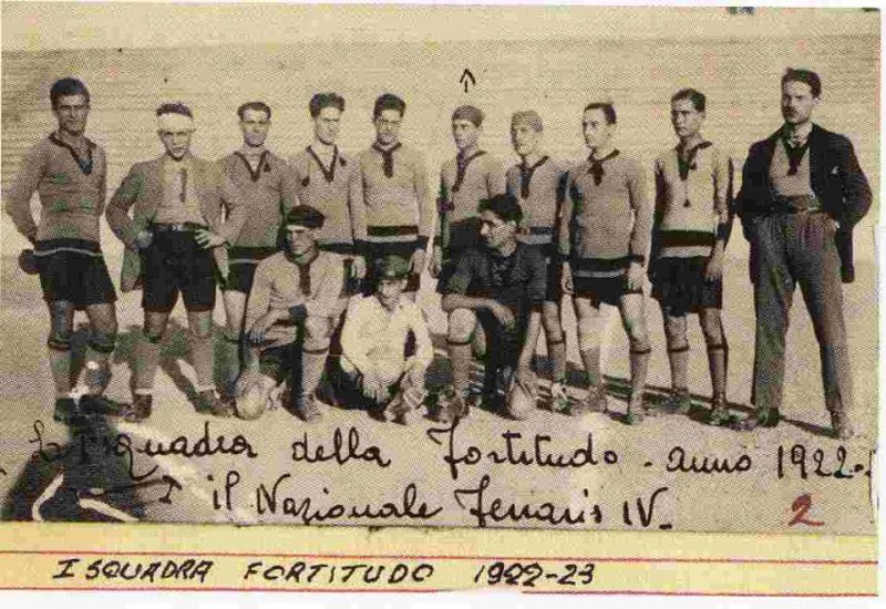 FORTITUDO 1922-23 con Ferraris
