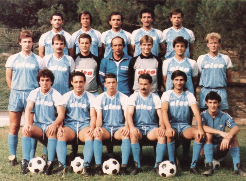 ENTELLA 1985-86 con Spalletti e Ventura