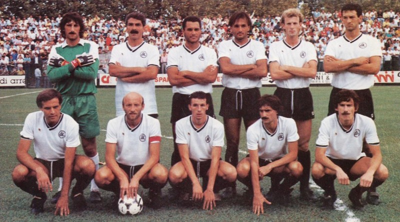 SPEZIA 1986-87 con Budoni, Spalletti e Borgo