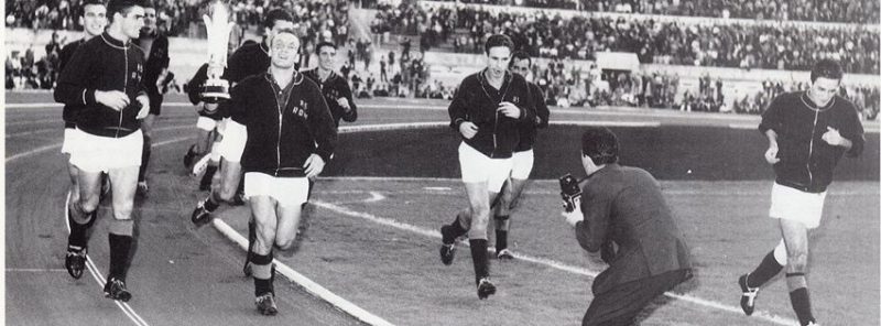 Roma-1960-61-CoppadelleFiere-Losi giro di campo