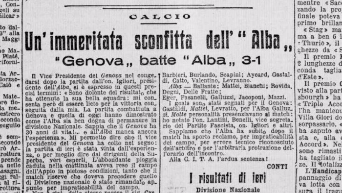 Alba-Genoa