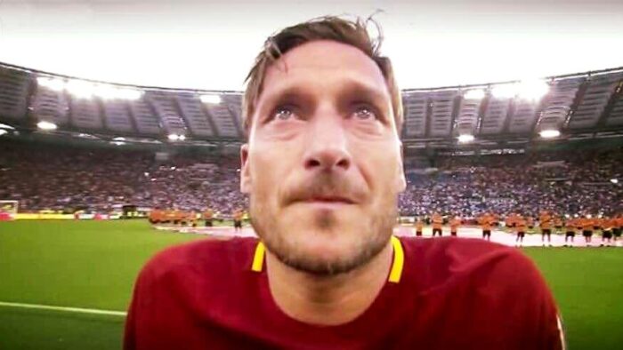 Totti parole addio