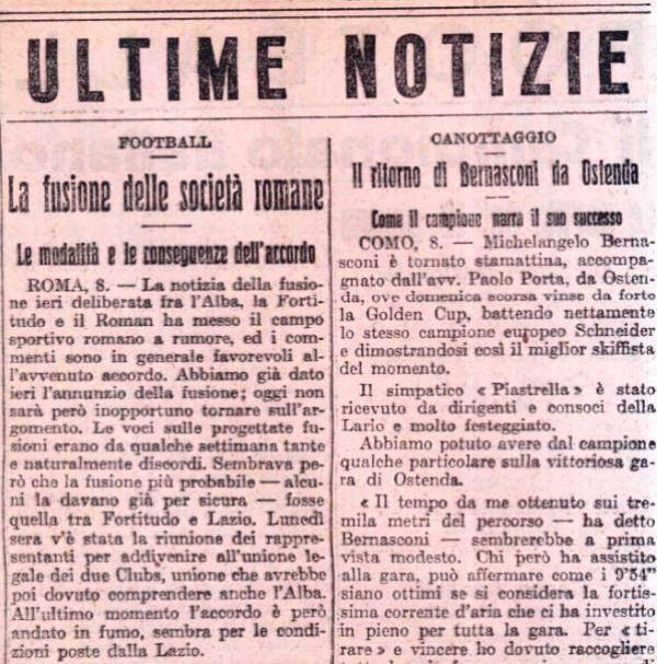 Gazzetta dello Sport – 9 giugno 1927 (1)