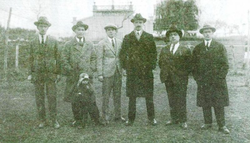 Fortitudo-dirigenti al campo Aurelio – estate 1925 – Copia