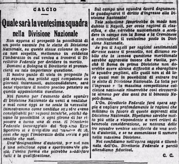 IMPERO 25-8-1927 DIRETTORIO FEDERALE RIPESCAGGI