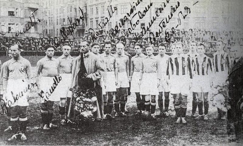 ITALIA contro CECOSLOVACCHIA 23-10-1927 (3)